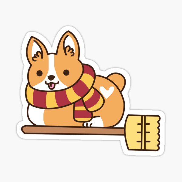 Item preview, Witch Corgi - Cute Corgi - Cute Dog - Cute Witch designed and sold by mintcorner.