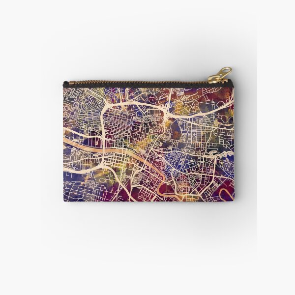 Item preview, Glasgow Street Map designed and sold by ArtPrints.