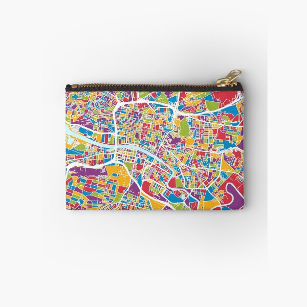 Item preview, Glasgow Street Map designed and sold by ArtPrints.