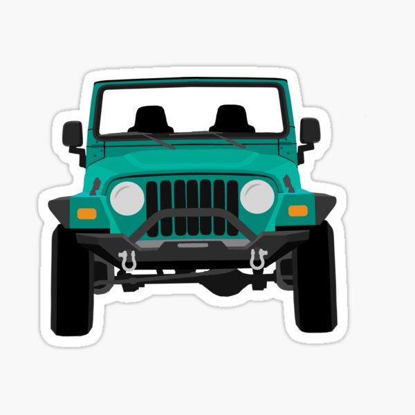 Wrangler Tj Stickers Redbubble