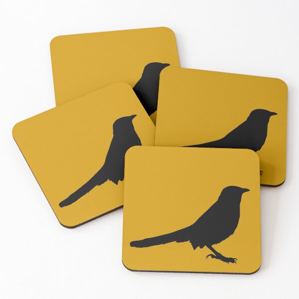 Item preview, Silhouette of Black Grass Wren (Amytornis housei) designed and sold by NinGaui.