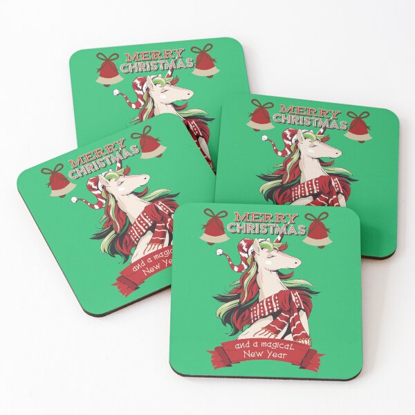 Item preview, Christmas Unicorn designed and sold by LimeStorm.