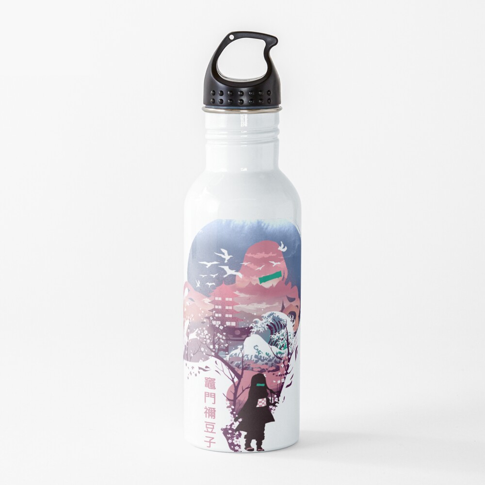 Ukiyo e Nezuko Water Bottle