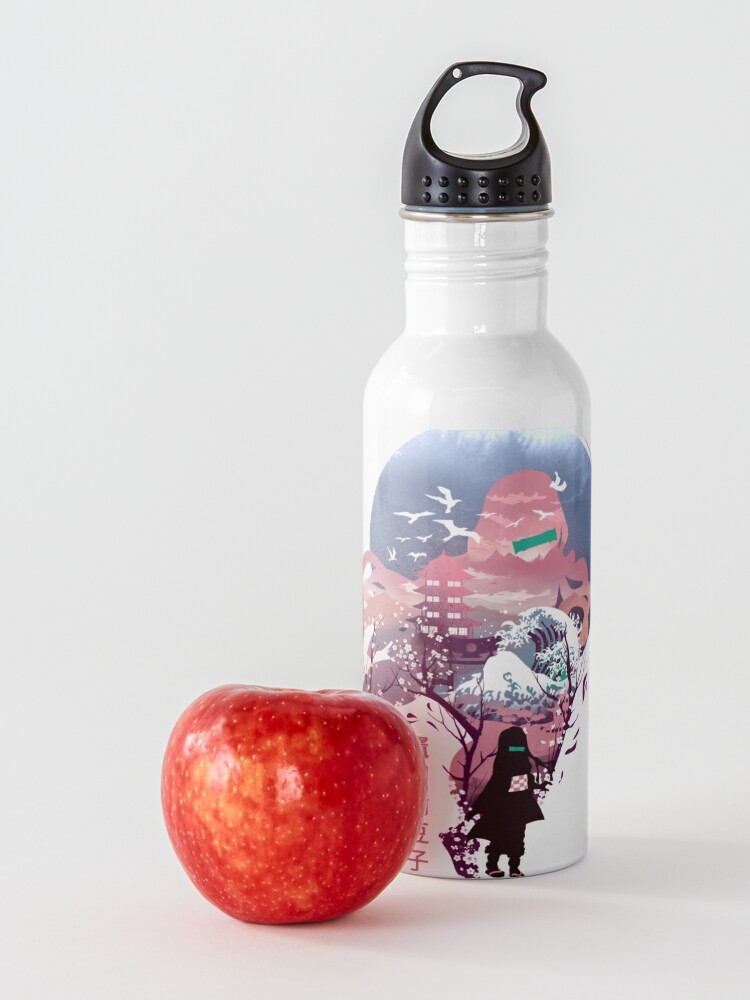 Alternate view of Ukiyo e Nezuko Water Bottle
