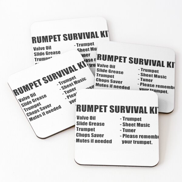 Item preview, Trumpet Survival Kit designed and sold by Frankie Mossolene.