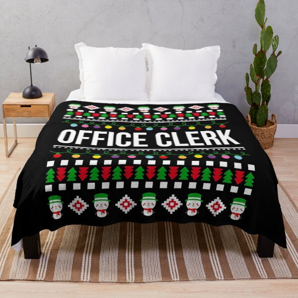 Item preview, Office clerk Christmas funny gift ugly happy holidays christmas gift idea for Office clerk xmas present Merry christmas designed and sold by LoveEveryWear.