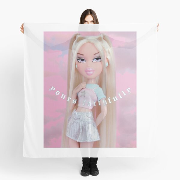 Bratz Campfire Yasmin Replacement Scarf Striped Pink Blue Purple Yellow 
