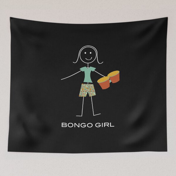 Item preview, Funny Womens Bongo Girl designed and sold by whyitsme.