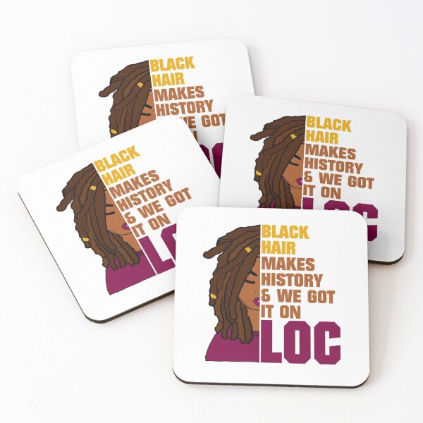 Item preview, Locs Black History Month Hair designed and sold by blackartmatters.
