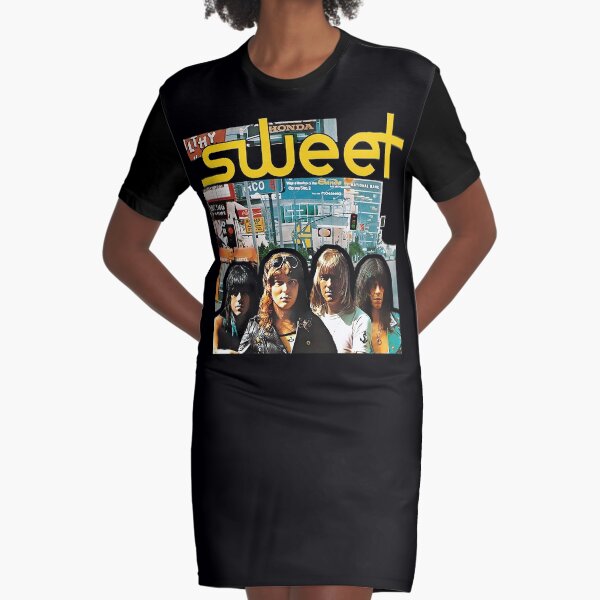 Sweet - Desolation Boulevard Graphic T-Shirt Dress