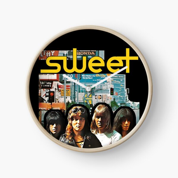 Sweet - Desolation Boulevard Clock