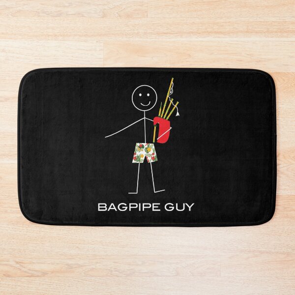 Item preview, Funny Mens Bagpipe Guy designed and sold by whyitsme.
