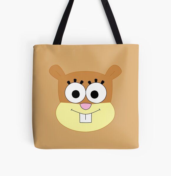 SpongeBob SquarePants Sandy Big Face Premium Tote Bag – SpongeBob