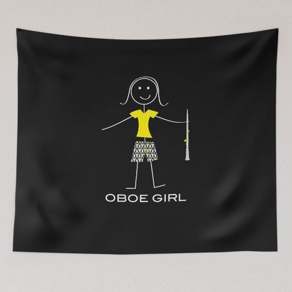 Item preview, Funny Womens Oboe Girl designed and sold by whyitsme.