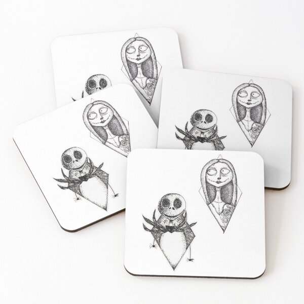 Item preview, Jack and Sally designed and sold by erinelyphant.