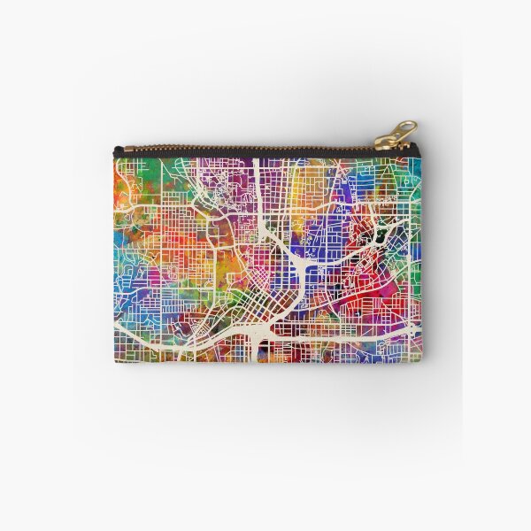 Item preview, Atlanta Georgia City Map designed and sold by ArtPrints.