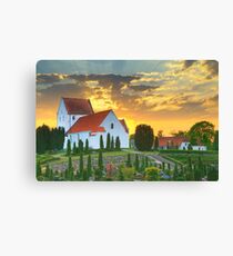 Korup Church Canvas Print