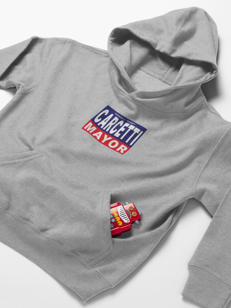 Alternate view of Carcetti for Mayor Kids Pullover Hoodie