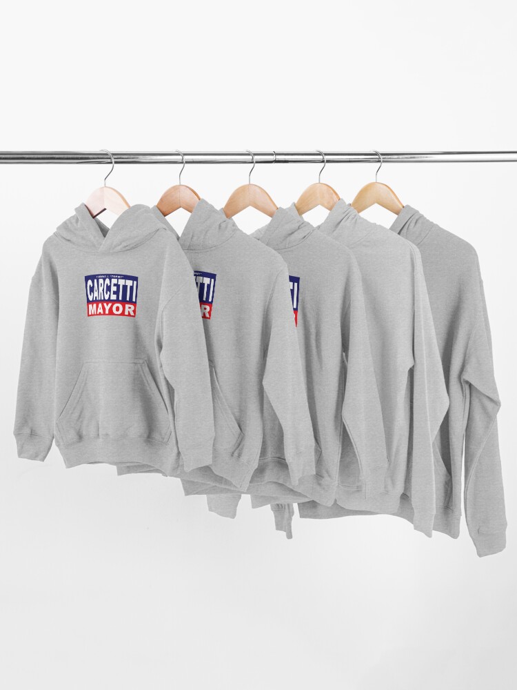 Alternate view of Carcetti for Mayor Kids Pullover Hoodie