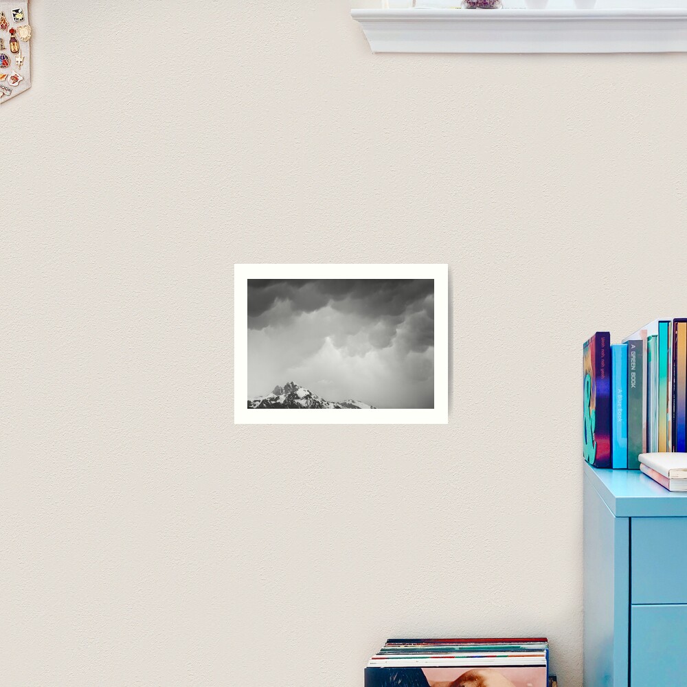 Mammatus Over Howling Wolf, The Tetons Art Print