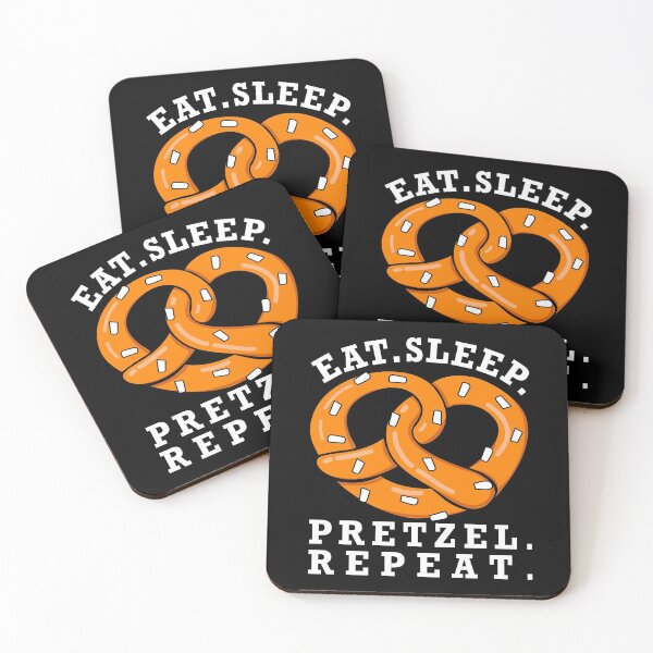 Item preview, Eat. Sleep. Pretzel. Repeat. designed and sold by pablomendoza.