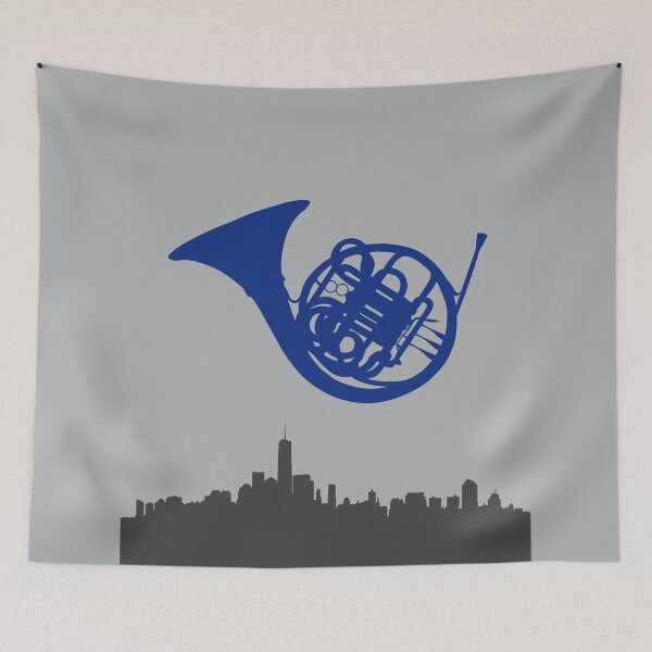 Item preview, Blue French Horn HIMYM designed and sold by Studio Infinito.