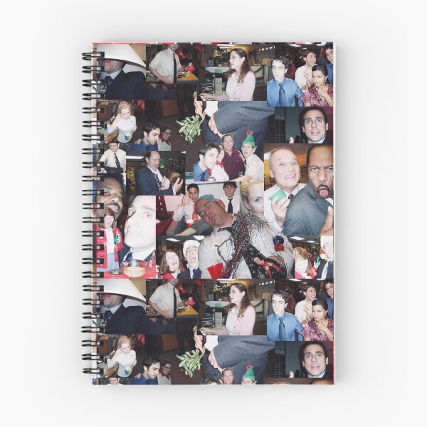 Item preview, the office christmas collage designed and sold by ematzzz.