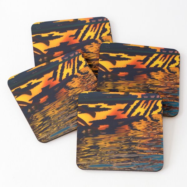 Item preview, Speedboat abstract (Long Beach) designed and sold by Art in Nature.
