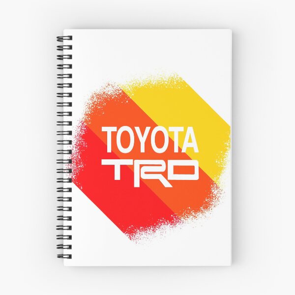 Item preview, Toyota Racing Development TRD Red Orange Yellow Supra - Tacoma - 4Runner - e86 - Tundra - Carolla - Splatter Logo designed and sold by MinimalVehicle.