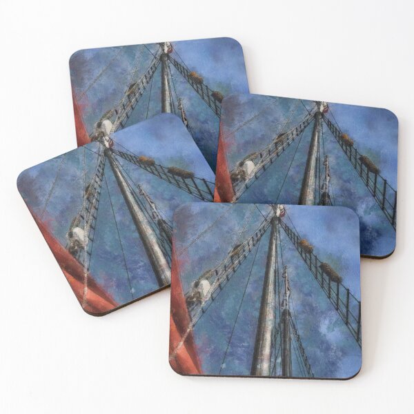 Item preview, Aboard a tall ship (Long Beach) designed and sold by Art in Nature.