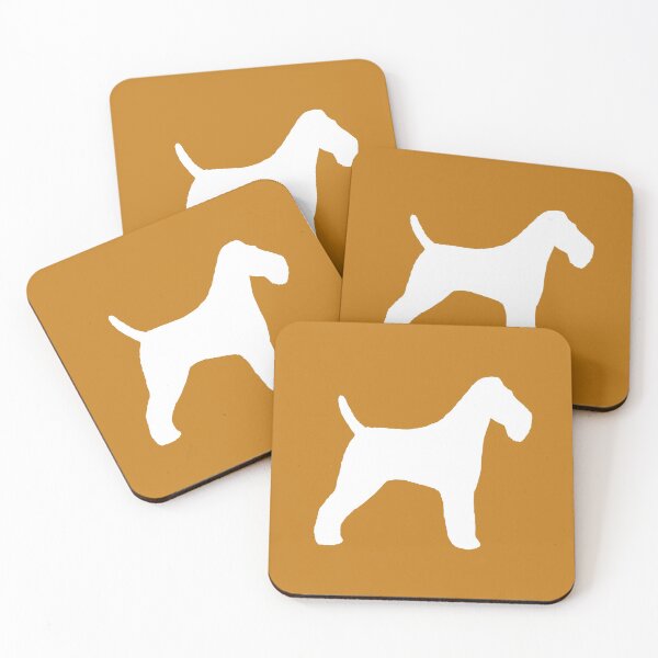Item preview, Wire Fox Terrier Silhouette(s) designed and sold by Jenn Inashvili.