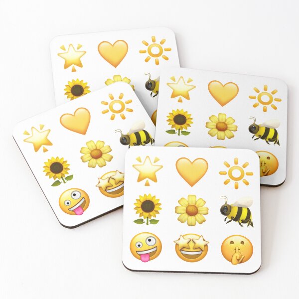 Item preview, Yellow Emojis Sticker Pack designed and sold by andrw.
