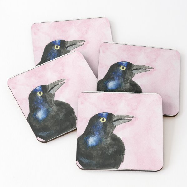 Artikelvorschau, Hübscher Junge (Grackle in Pink) entworfen und verkauft von SamRauch.