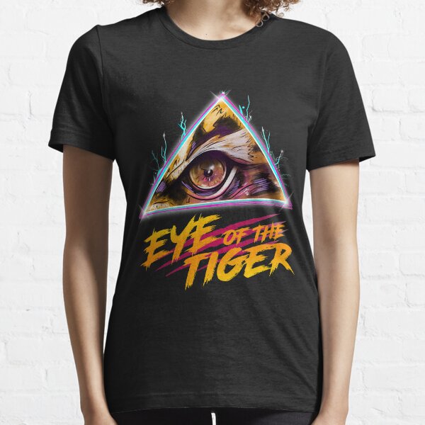 Eye of the Tiger - Survivor (lyrics) v.1 | Essential T-Shirt