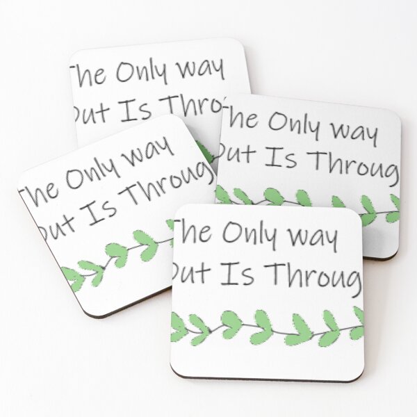 Item preview, The only way out is through designed and sold by Lucianaspinz.