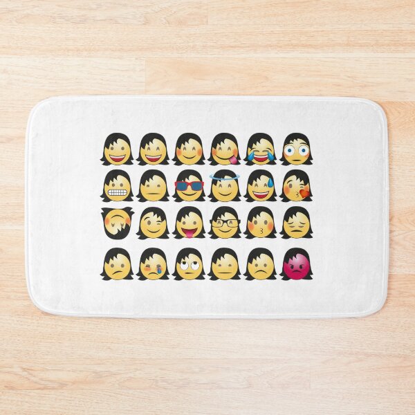 Item preview, funny girl emojis designed and sold by Animalhead.