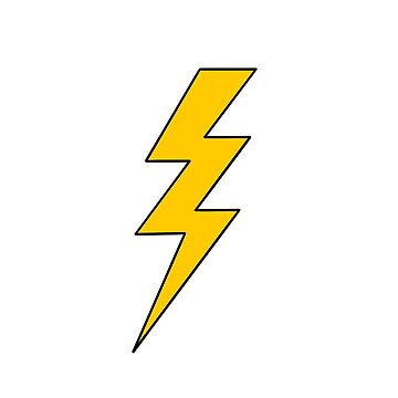 Artwork thumbnail, Yellow Lightning by andrw