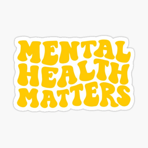 My Mental Health Matters to God | Christian Stickers