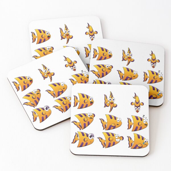 Item preview, funny fish emojis designed and sold by Animalhead.