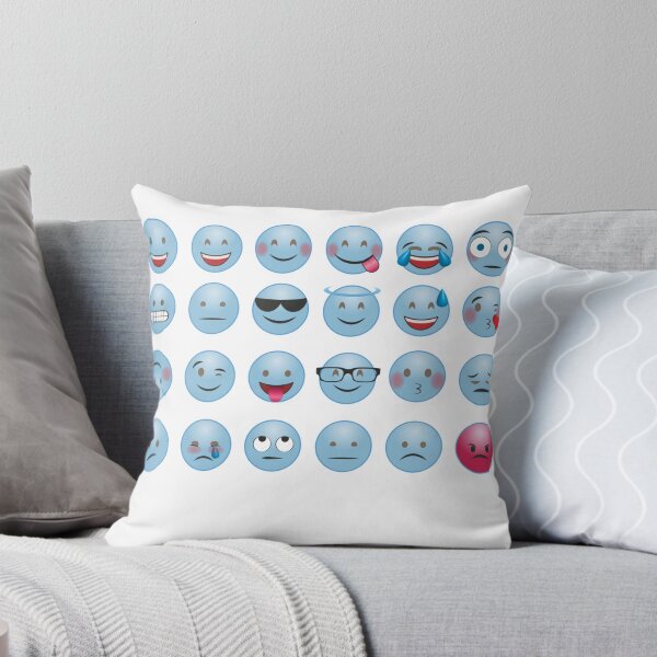Item preview,  funny blue emojis designed and sold by Animalhead.