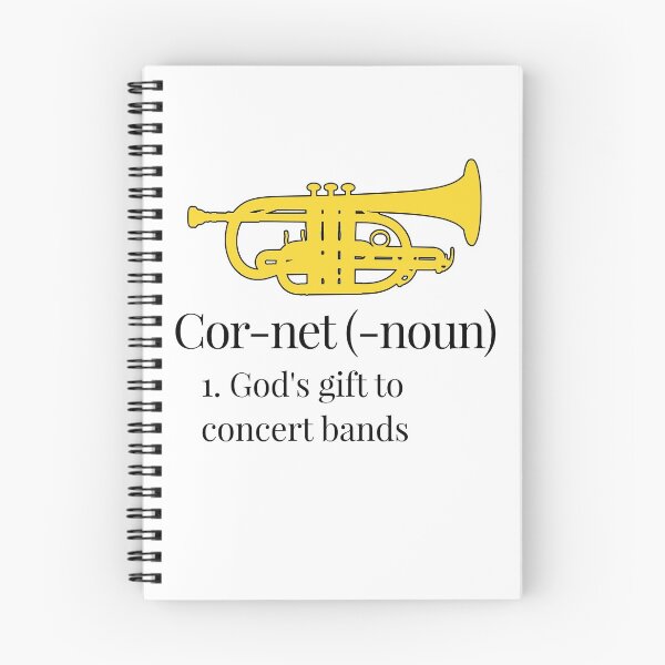 Item preview, Cornet - Definition - God's gift to concert bands - Funny trumpet gift / Funny cornet gift designed and sold by HEJAshirts.
