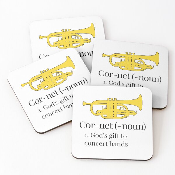 Item preview, Cornet - Definition - God's gift to concert bands - Funny trumpet gift / Funny cornet gift designed and sold by HEJAshirts.