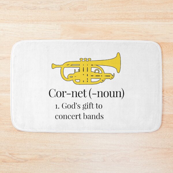 Item preview, Cornet - Definition - God's gift to concert bands - Funny trumpet gift / Funny cornet gift designed and sold by HEJAshirts.