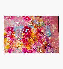 Organza Painting Photographic Print