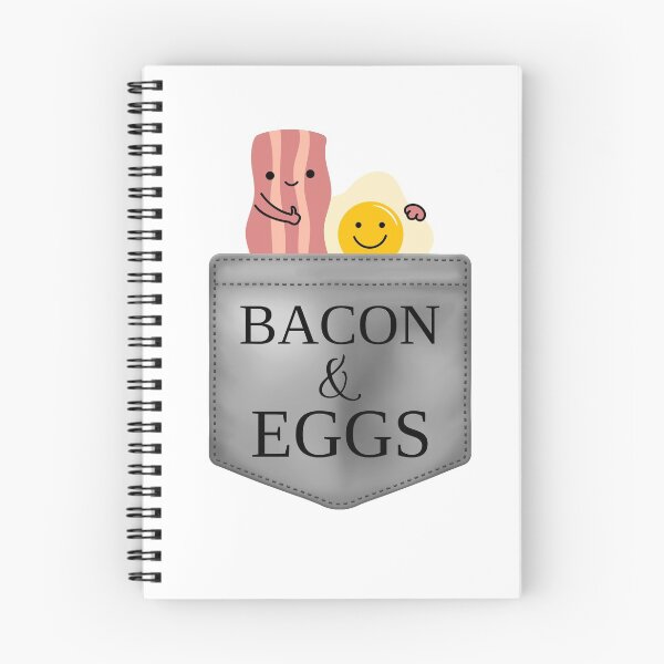 Item preview, bacon and eggs in pocket designed and sold by Animalhead.