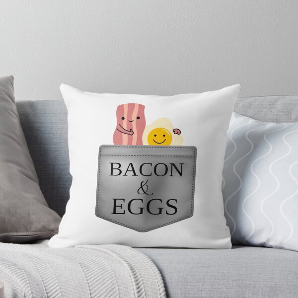 Item preview, bacon and eggs in pocket designed and sold by Animalhead.