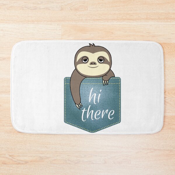 Item preview, funny sloth in pocket designed and sold by Animalhead.