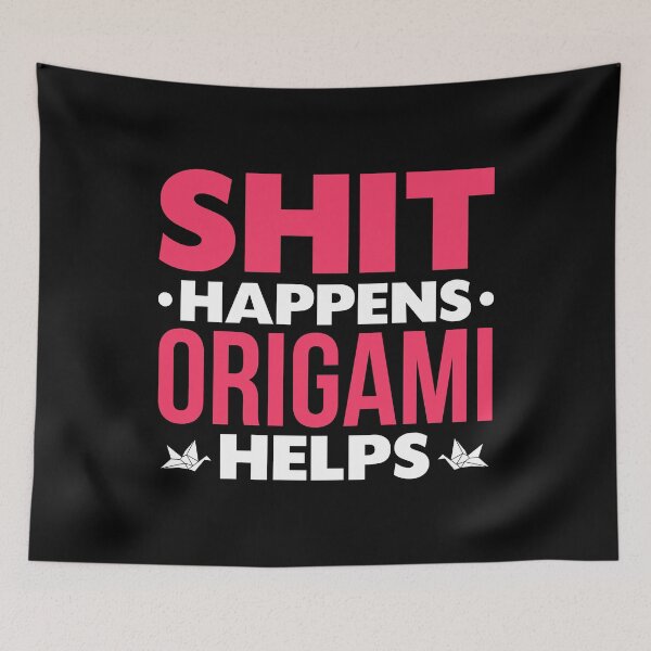 Item preview, Shit Happens Origami Helps designed and sold by Orange Pieces.