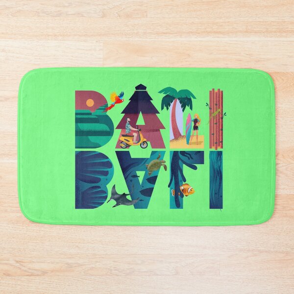 Item preview, Bali Indonesia Island Ocean Tropical Paradise Holiday Gift designed and sold by peter2art.