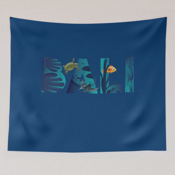 Item preview, Bali Indonesia Island Underwater Coral Ocean Paradise Gift designed and sold by peter2art.